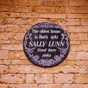 VB-Sally Lunn's plaque