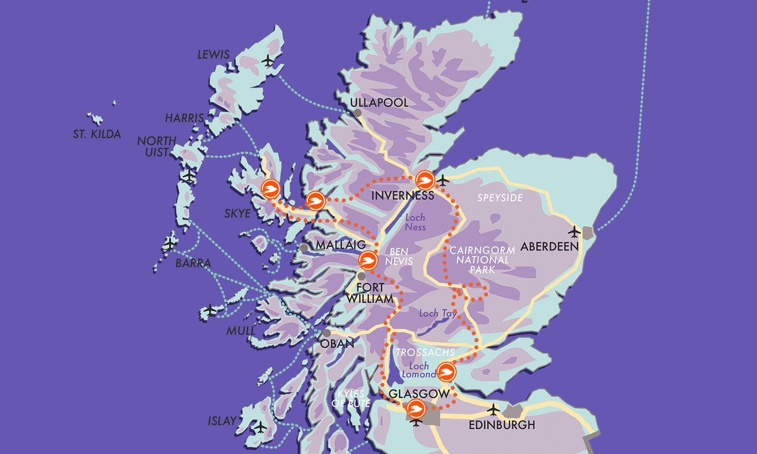 train tours scotland 2023
