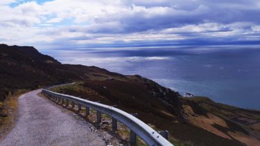 Road leading to Mull of Kintyre