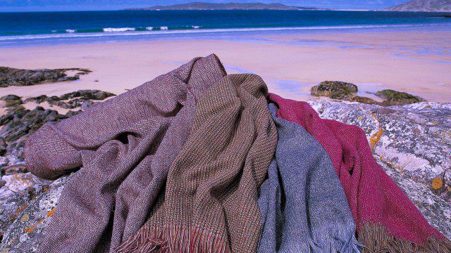 Buy some authentic Harris Tweed whilst in the Outer Hebrides