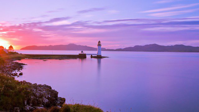 Lighthouse in Tobermory, Mull