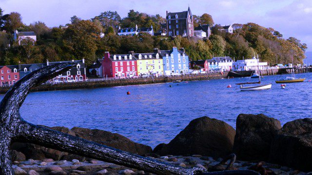 Tobermory is a lively harbour village