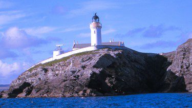 Shetland lighthouse