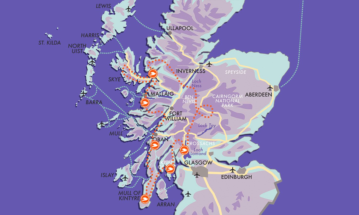 tours of scotland west coast