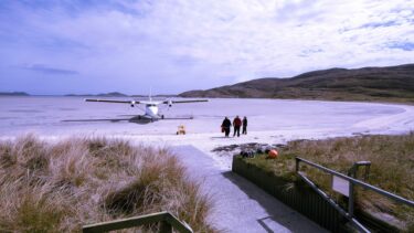 Land on the sand on Barra