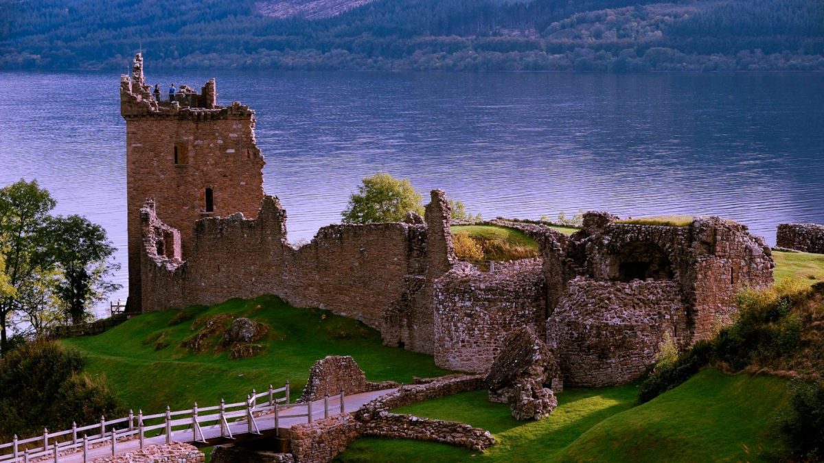 Urquhart Castle by Loch Ness