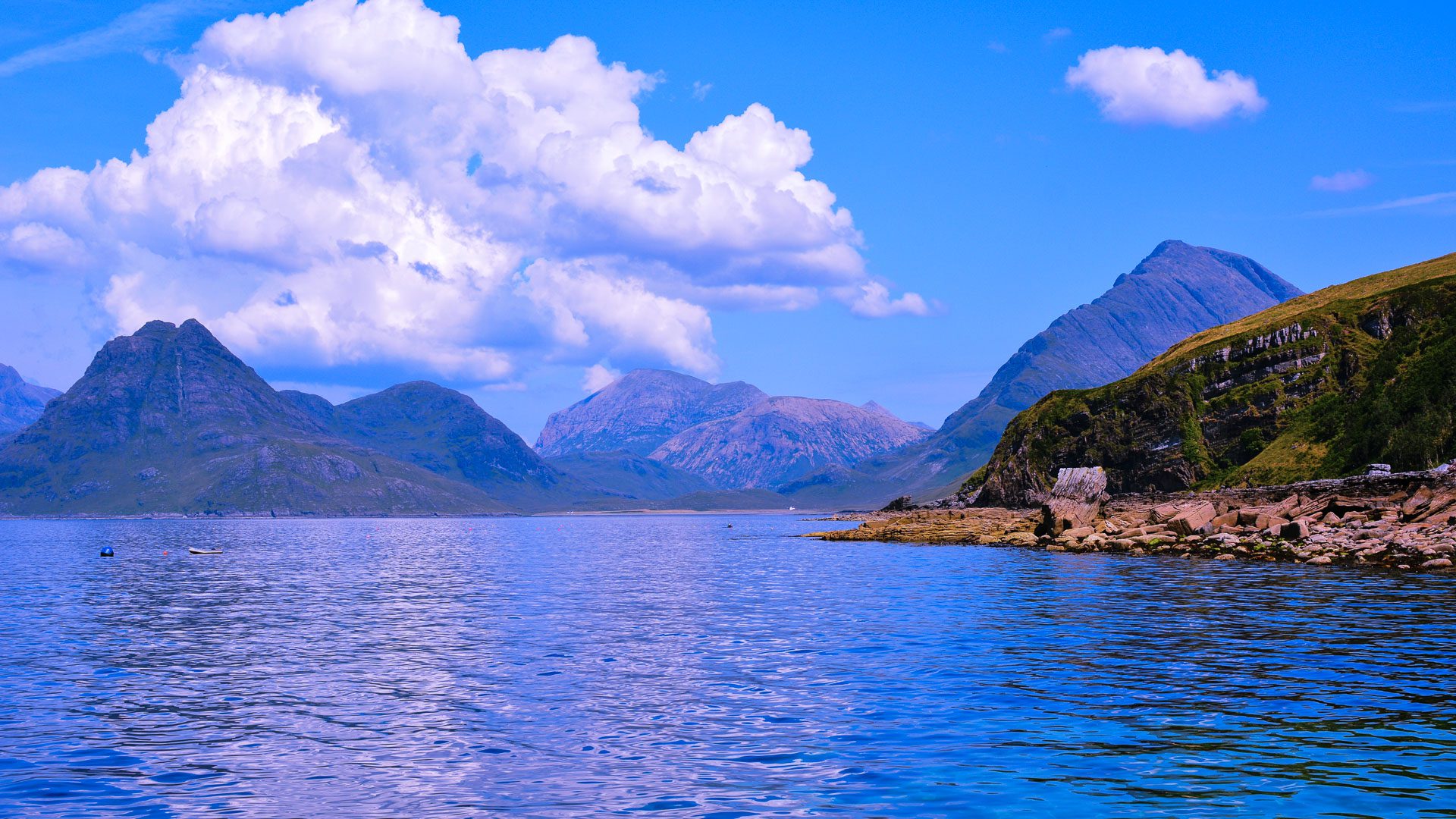Loch Scavaig on Skye