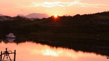 Sunrise from your hotel in Clifden