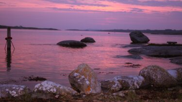 Sunset over Omey Island, Connemara