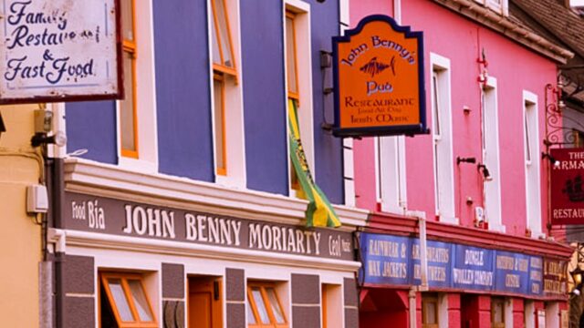 Dingle boasts colourful streets