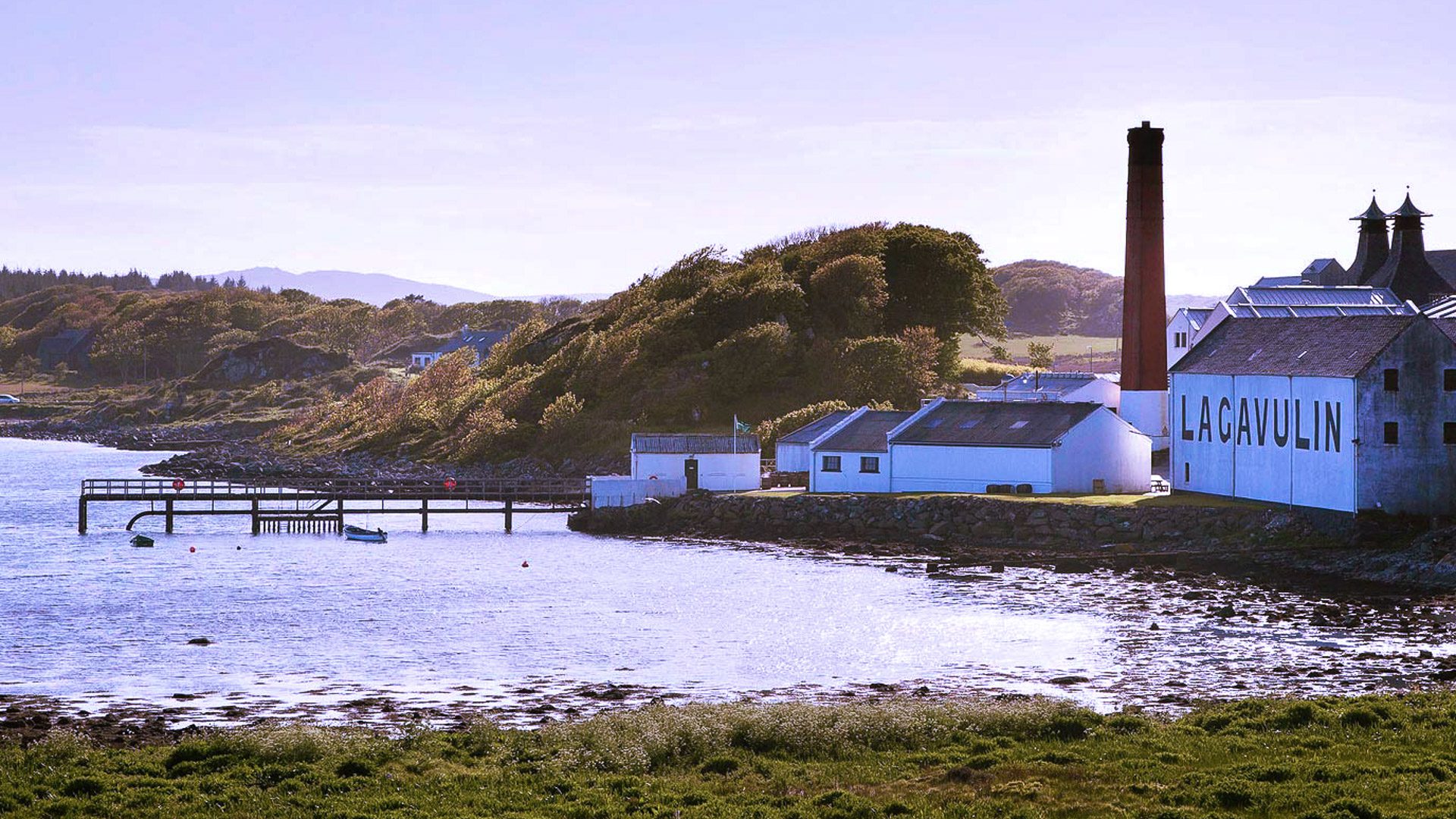 Lagavulin Distillery on Islay