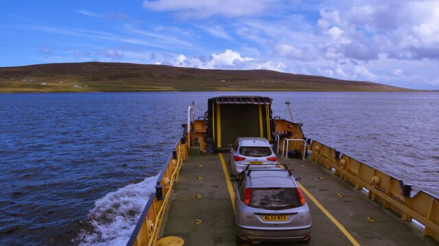 Orkney ferry to Rousay