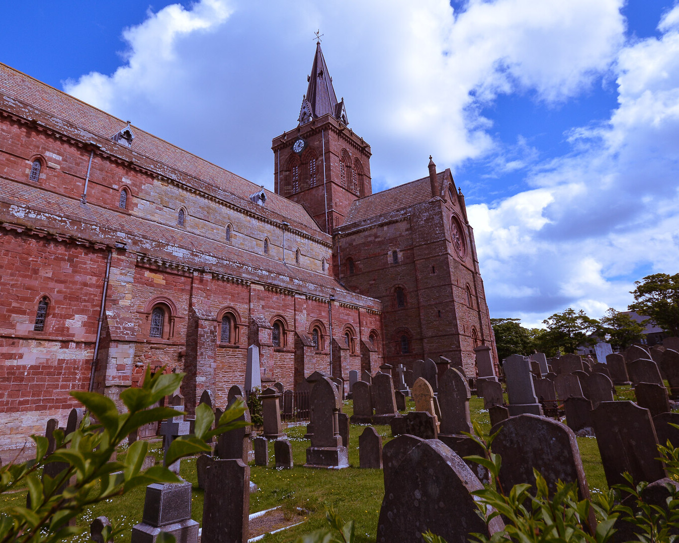 St Magnus Cathedral on Orkney