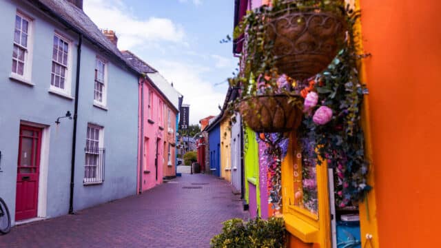 Kinsale brightly coloured houses, Co Cork, Ireland