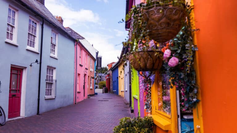 Kinsale brightly coloured houses, Co Cork, Ireland