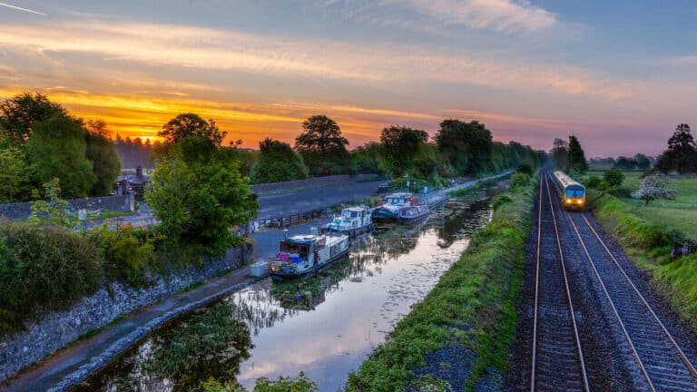 Sunrise, Royal Canal, Maynooth, Co Kildare