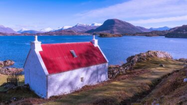 Shieldaig cottage, North Coast 500