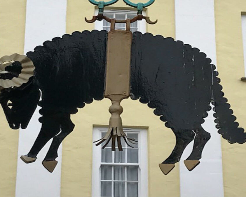 Some of Portmeirion's quirky decor