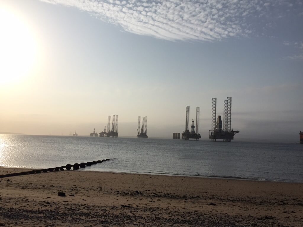 Cromarty Oil Rigs