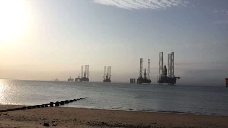 Cromarty Oil Rigs