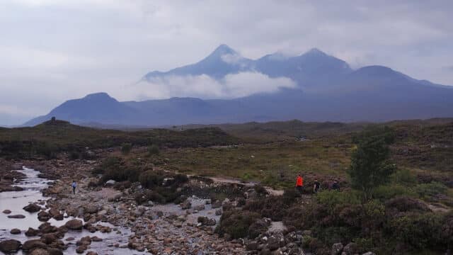 Views towards The Cuillin, Isle of Skye