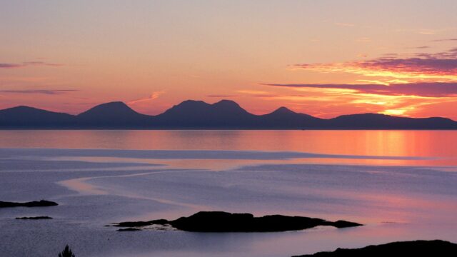 Sunset on the Isle of Jura