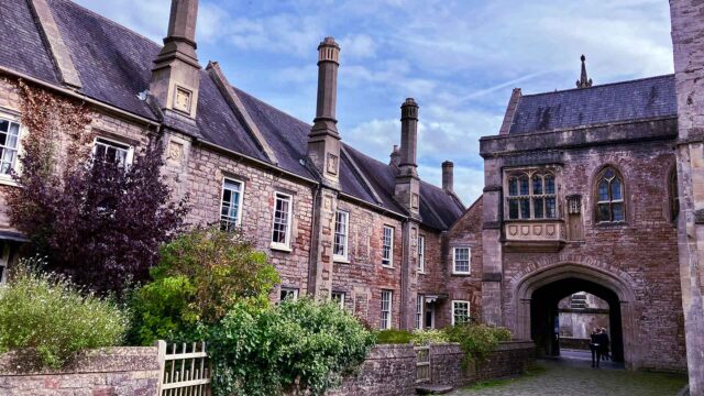 A street in Bath, England.