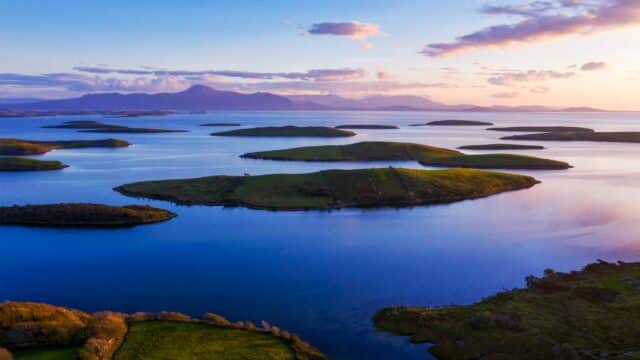 Clews Bay's wee islands