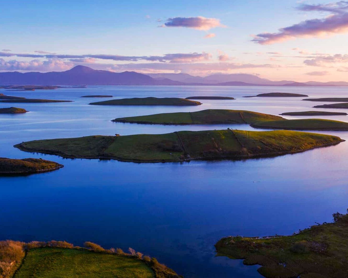 Clews Bay's wee islands
