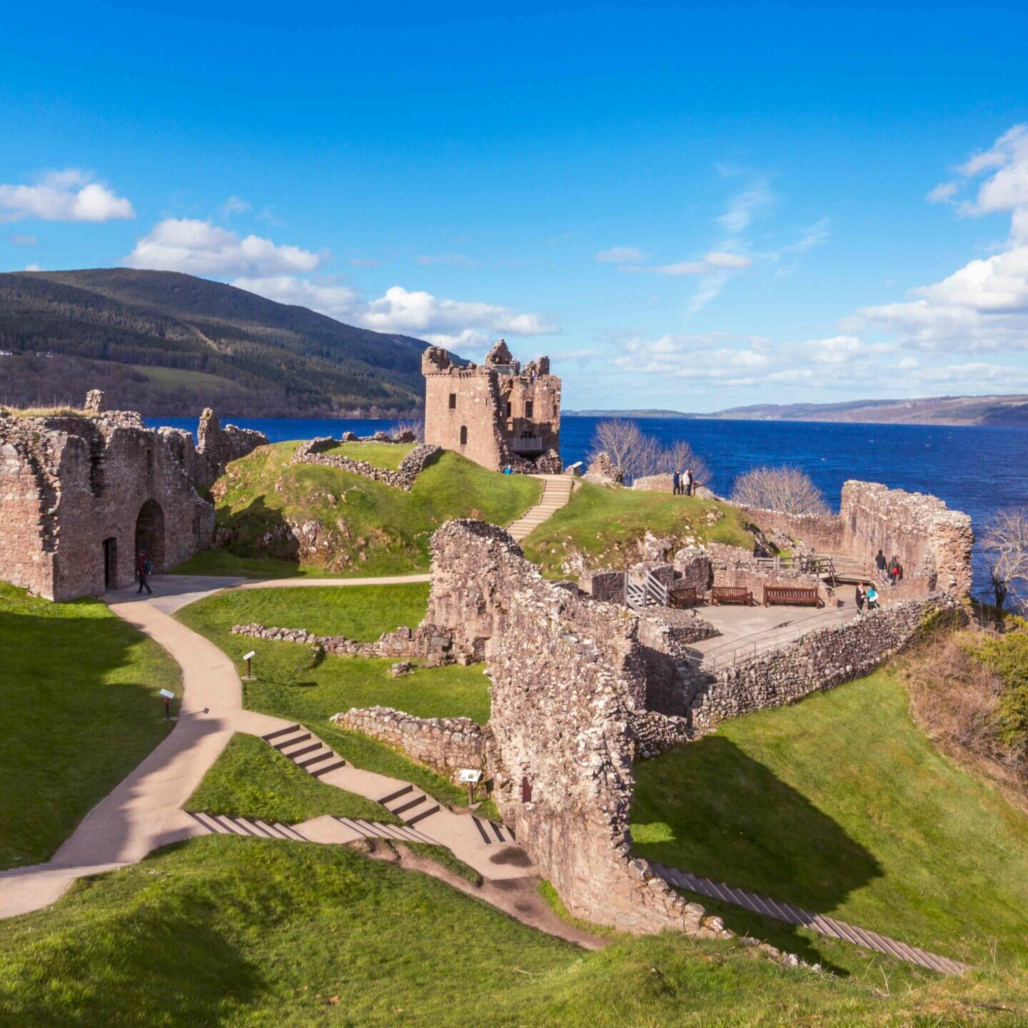 Urquhart Castle in Inverness 'Capital of the Highlands'