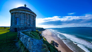 Mussenden Temple, Downhill in Northern Ireland.