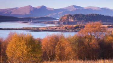 Eriska Mountain view point, Scotland