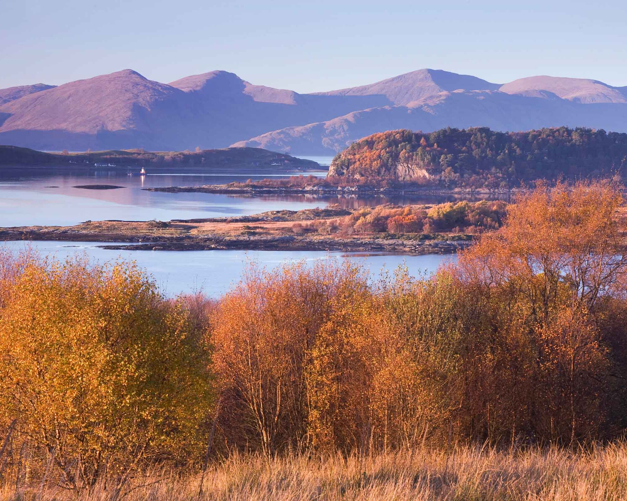 Eriska Mountain view point, Scotland