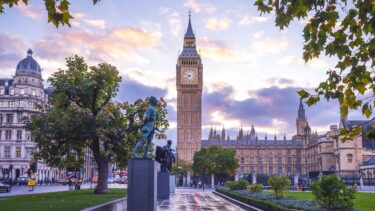 Views of Big Ben, London