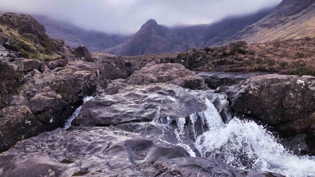 Fairy Pools on the Isle of Skye, Scotland