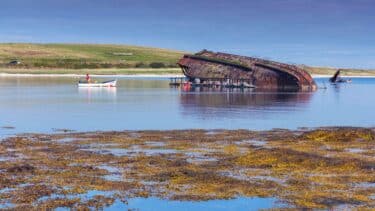 The Churchill Barriers, Orkney, Scotland
