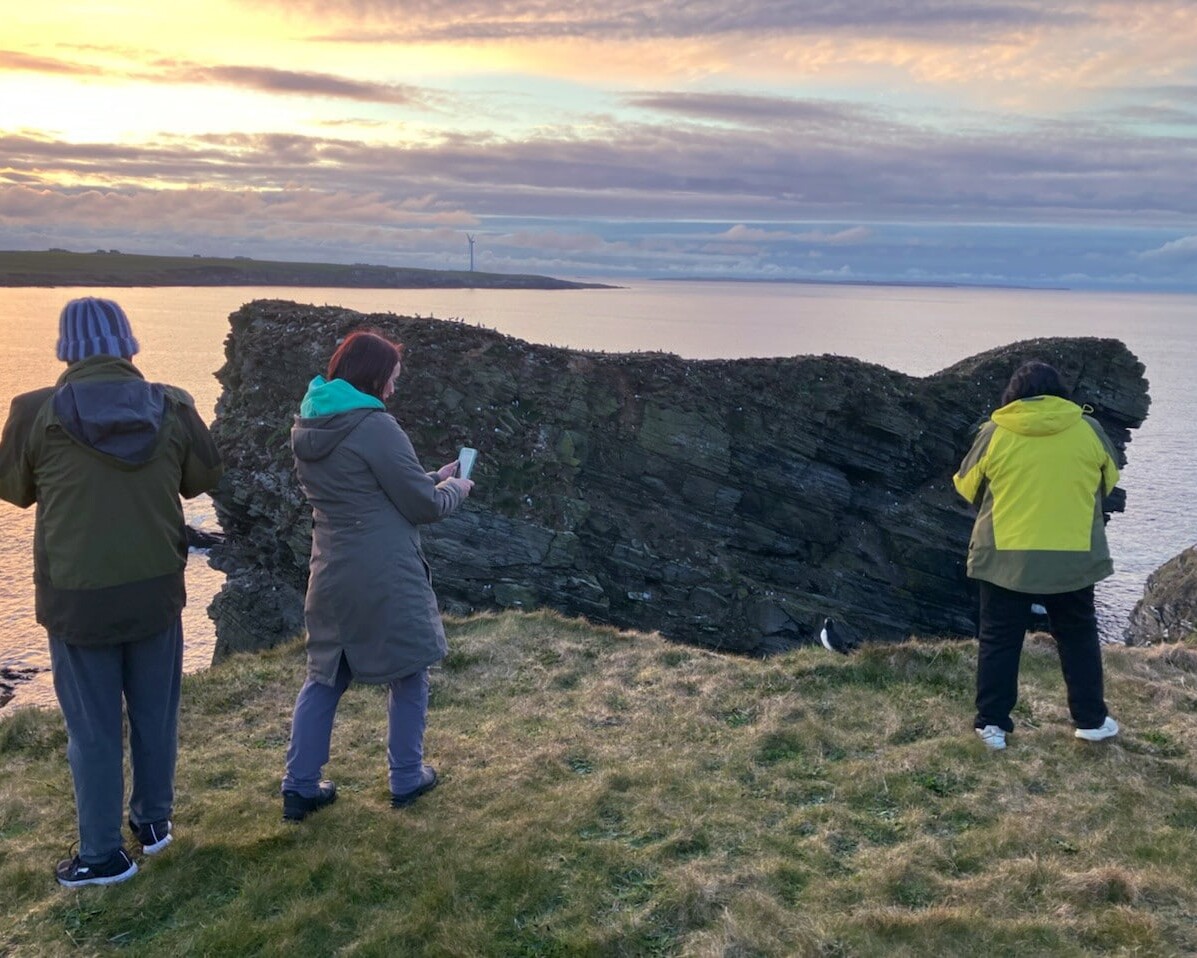 A guided tour on the Isle of Westray, Orkney