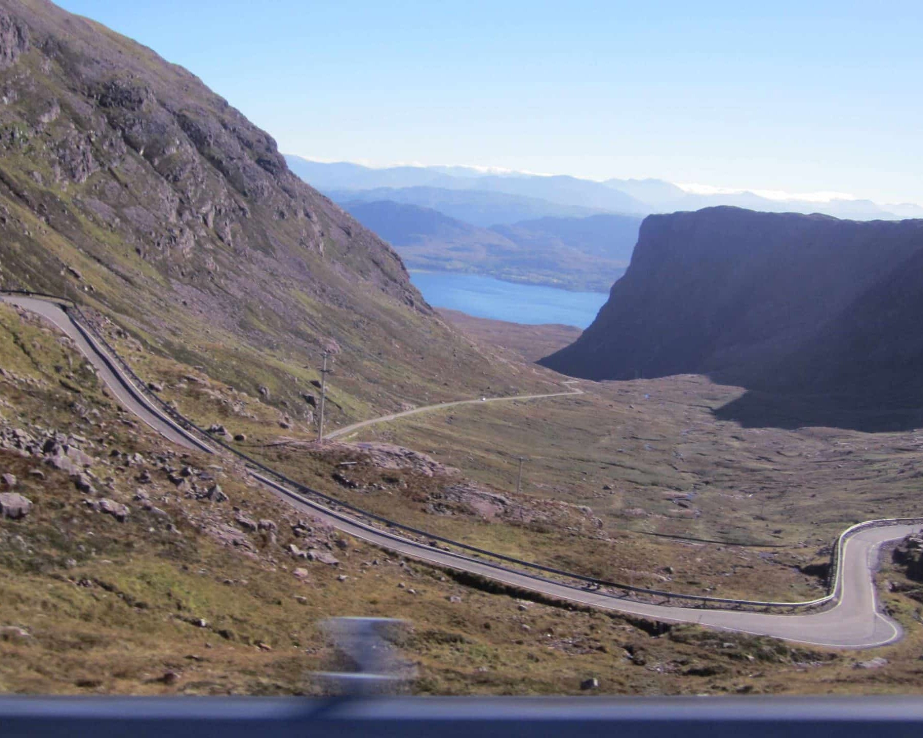 Mountain scenery at the Bealach na Bà mountain pass, North Coast 500