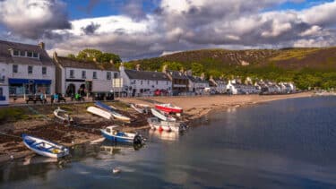 Ullapool harbour, Scotland